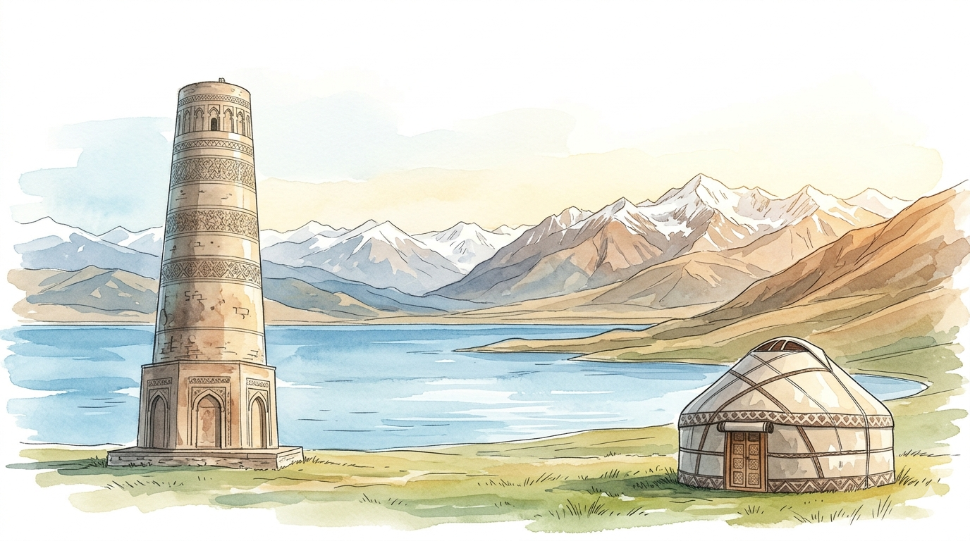 Kyrg - montagne e laghi