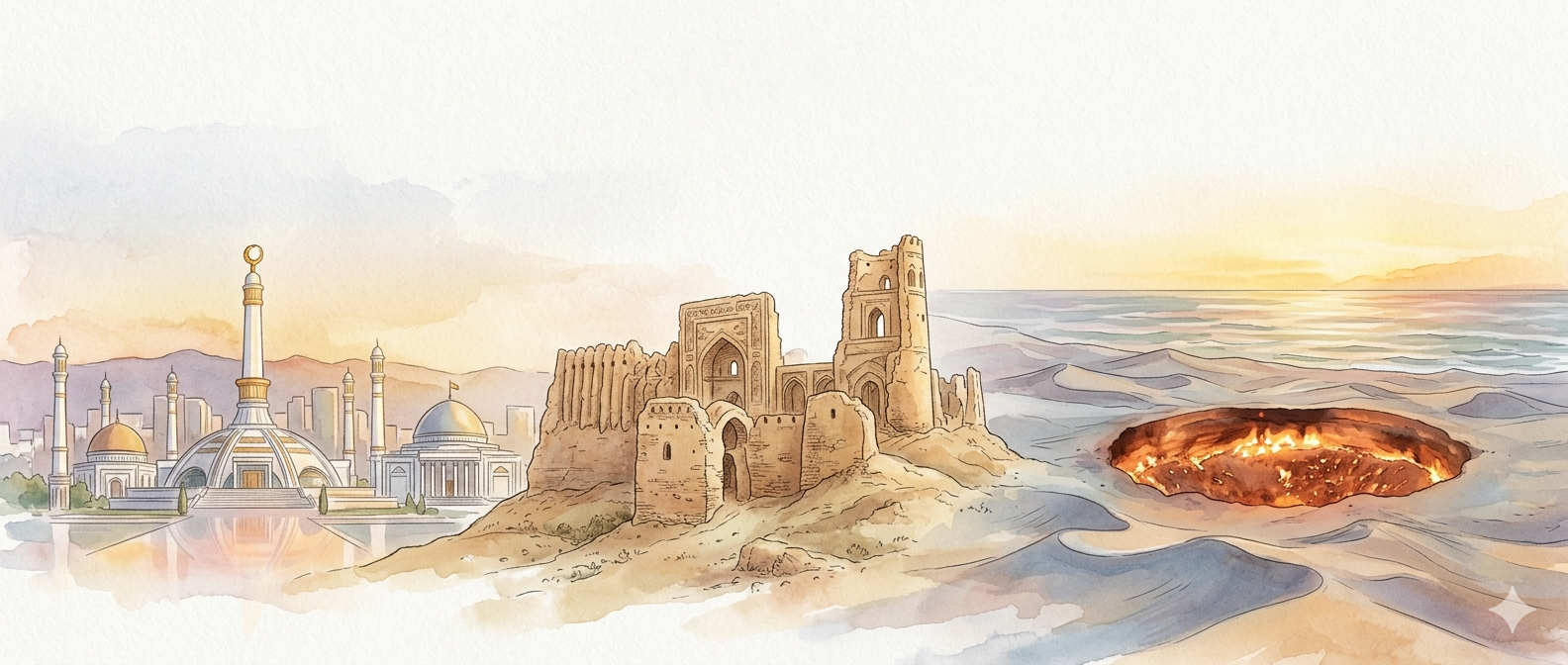 Turkmenistan explorer - cover