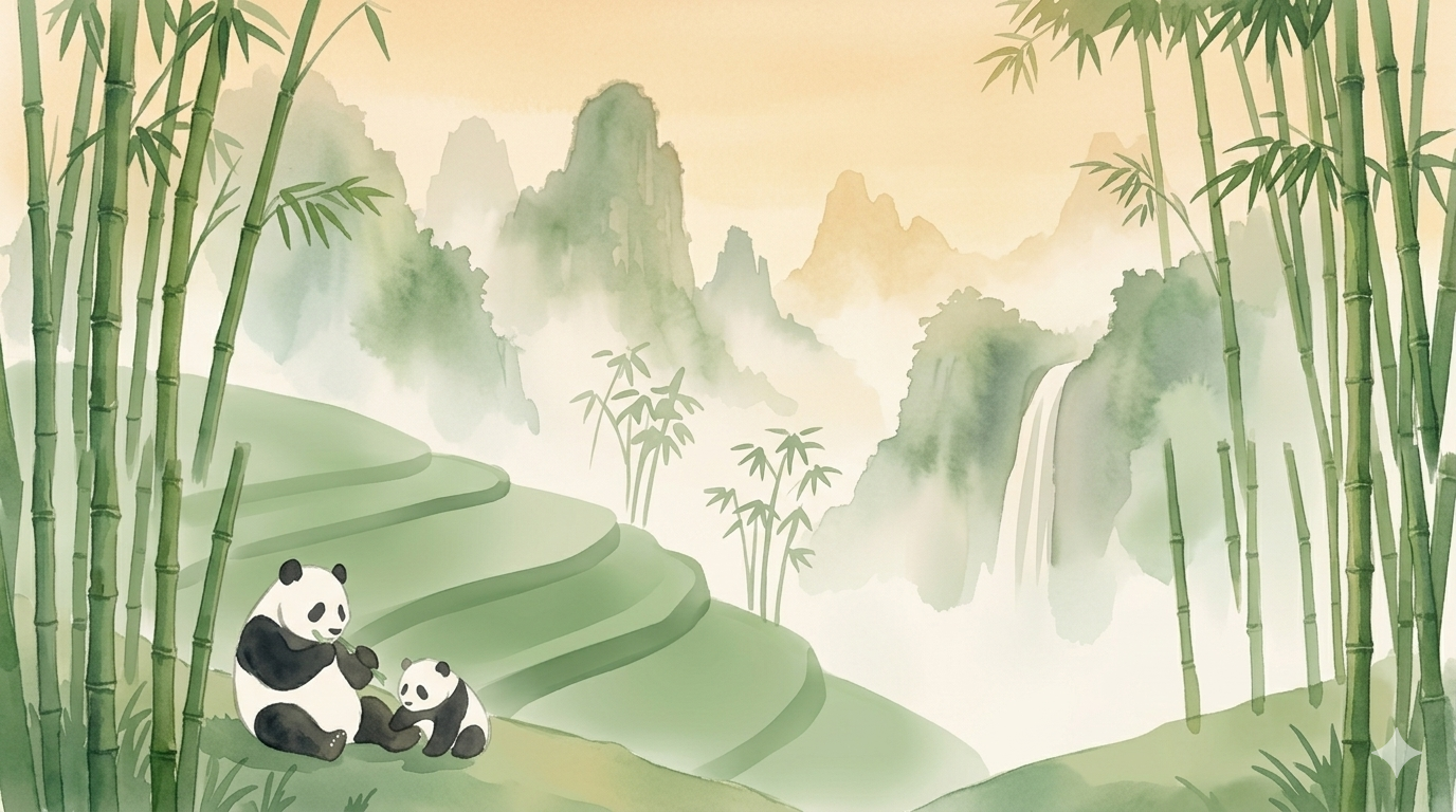 Panda e natura