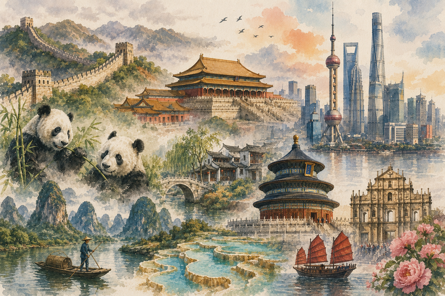 Tour organizzato in Cina: quattro itinerari per scoprire le diverse anime del Paese